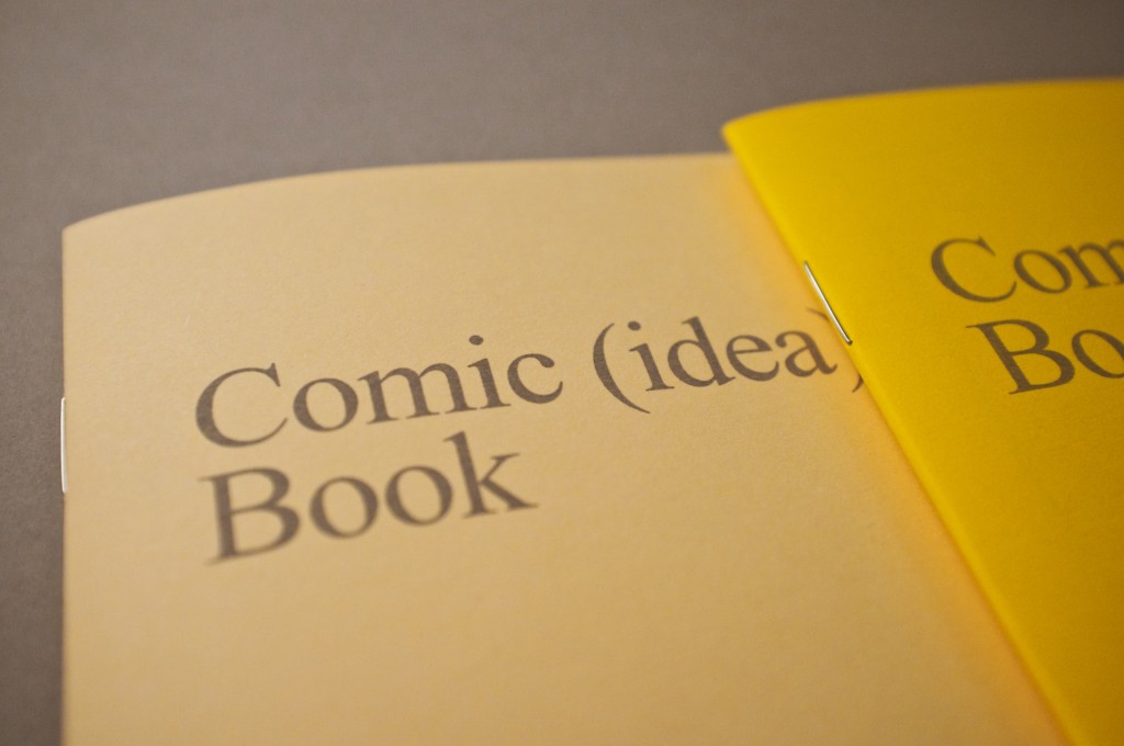 Comic (Idea) Book